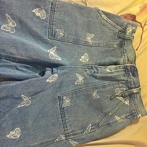 butterfly jeans